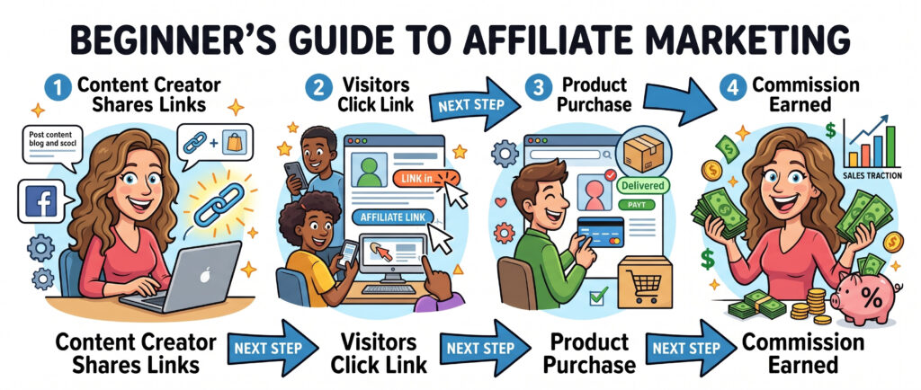 what affiliate marketing is and how it works