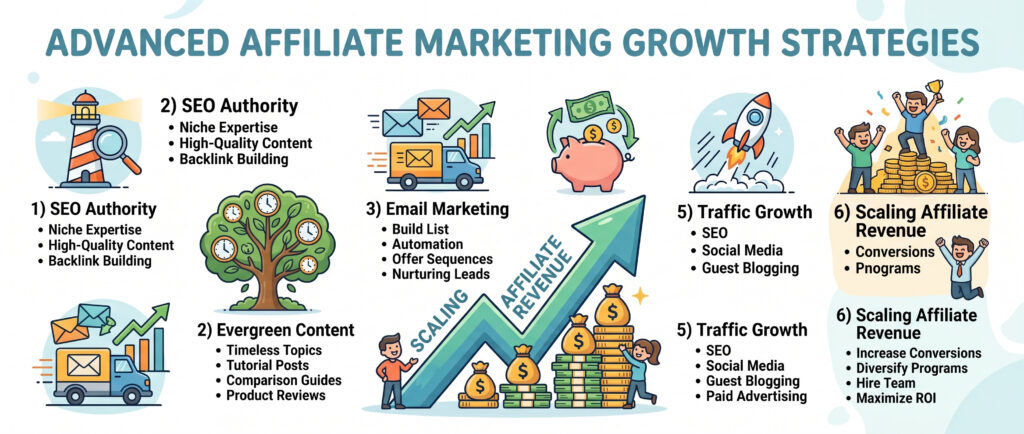 advanced affiliate marketing growth strategies