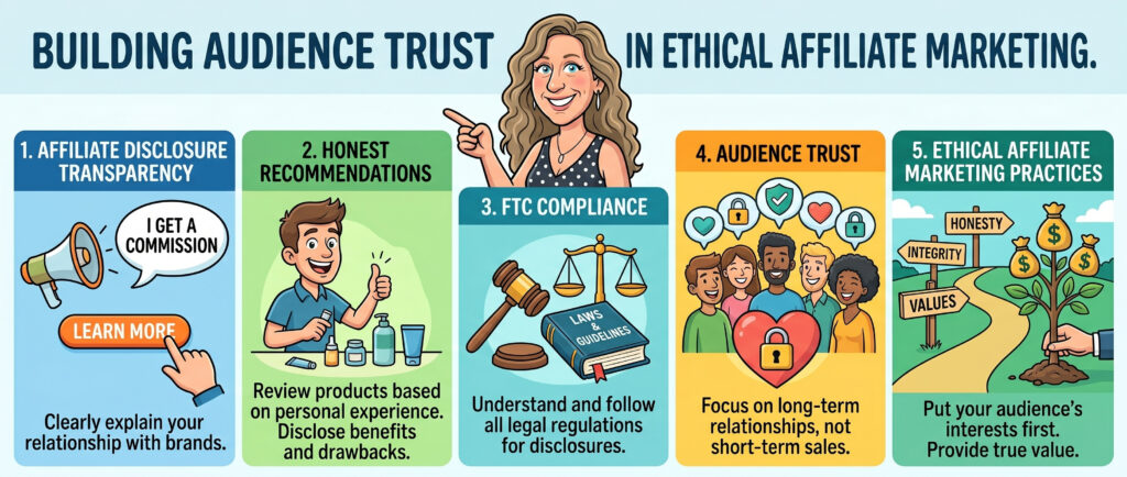 ethical affiliate marketing and trust building