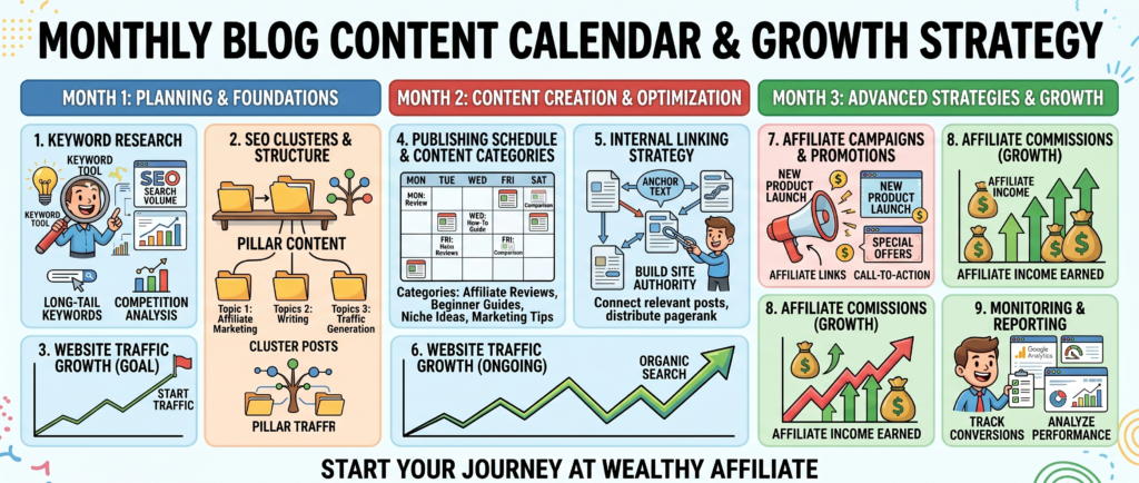 affiliate content planning and SEO strategy
