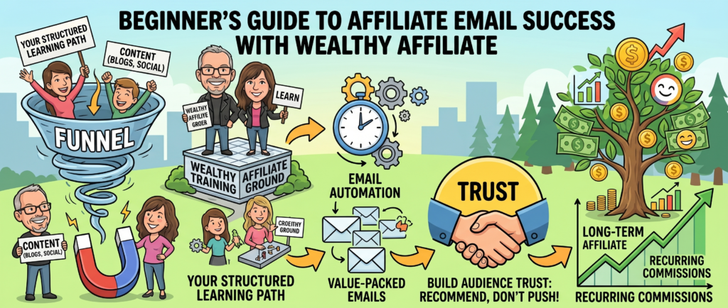 affiliate email marketing funnel for beginners