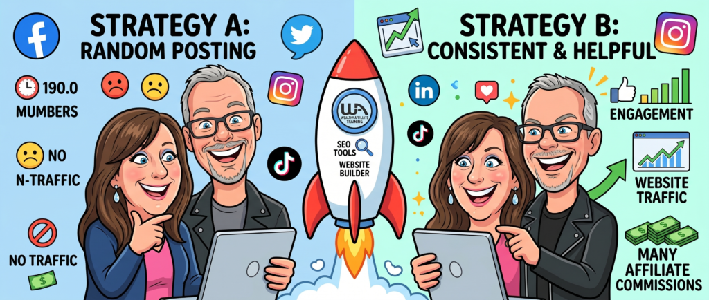 affiliate marketing social media engagement strategy