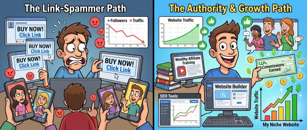 affiliate marketing social media engagement strategy