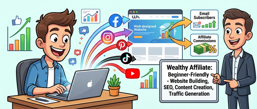 affiliate marketing social media traffic strategy for beginners