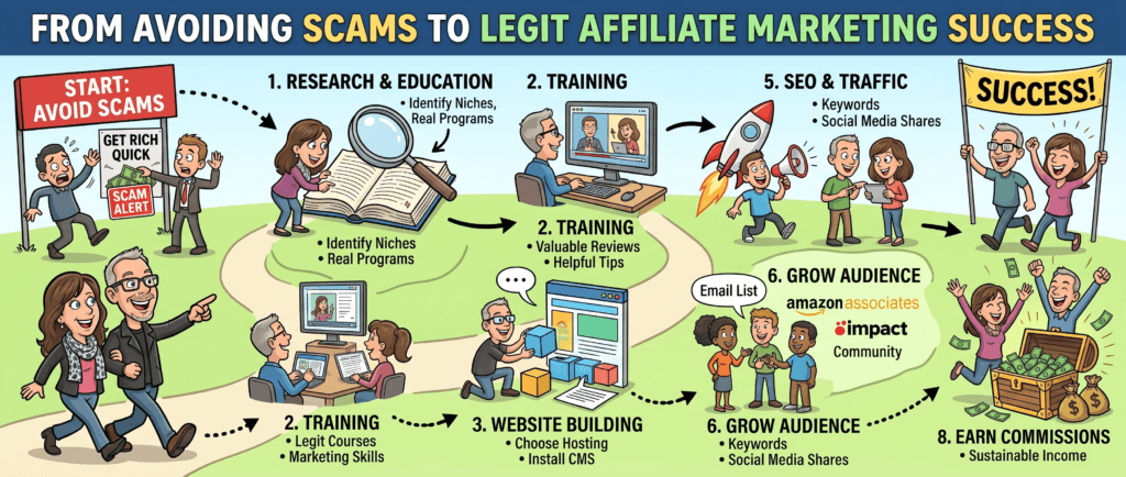 affiliate marketing success roadmap for beginners