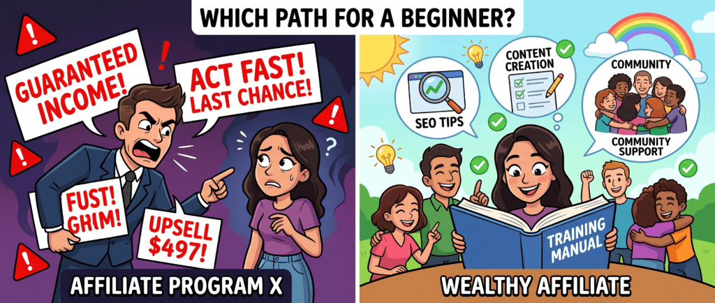 affiliate program red flags for beginners