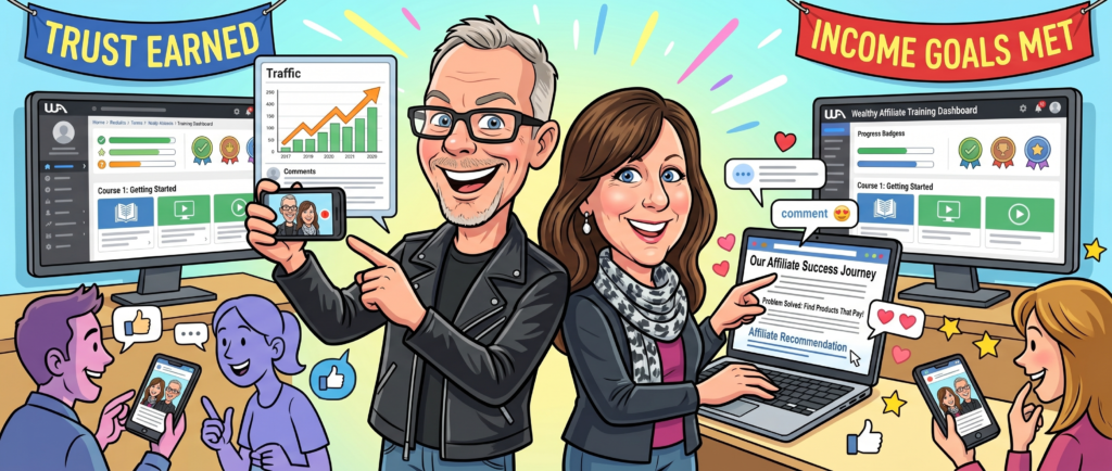affiliate storytelling and trust building