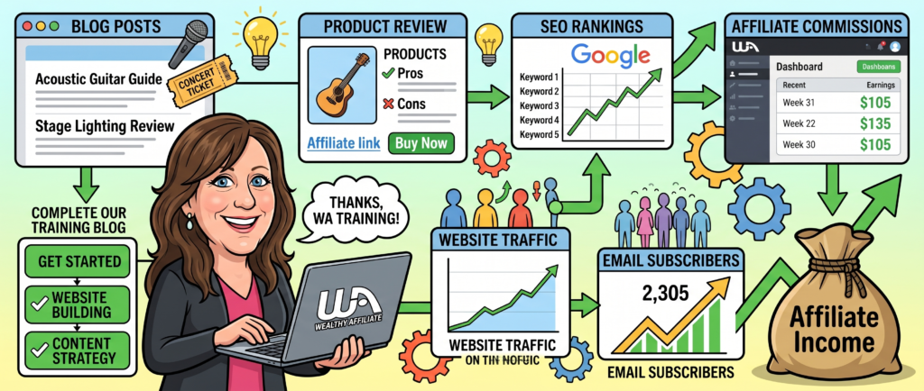 blogging for affiliate marketing beginners