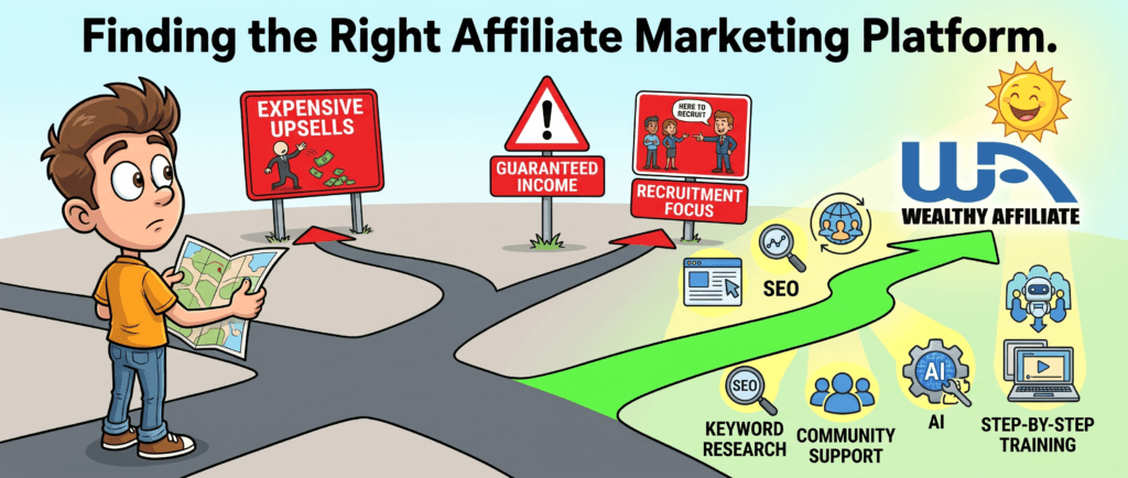 finding a legitimate affiliate marketing platform