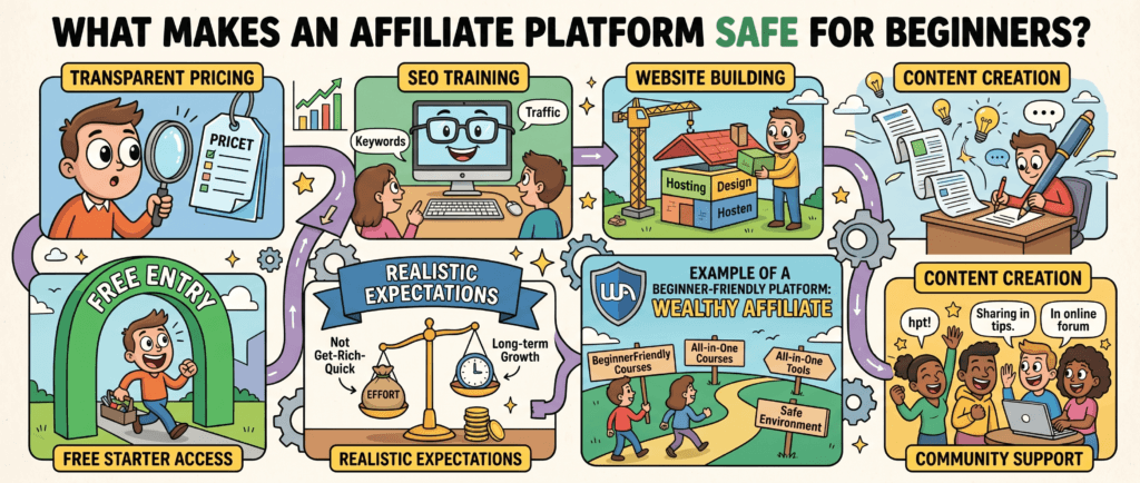 safe affiliate marketing platforms for beginners