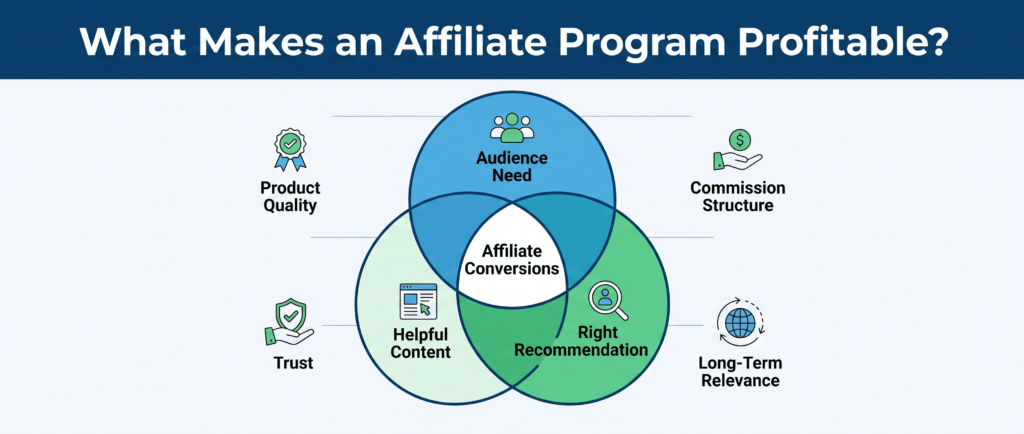 what makes an affiliate program profitable for beginners