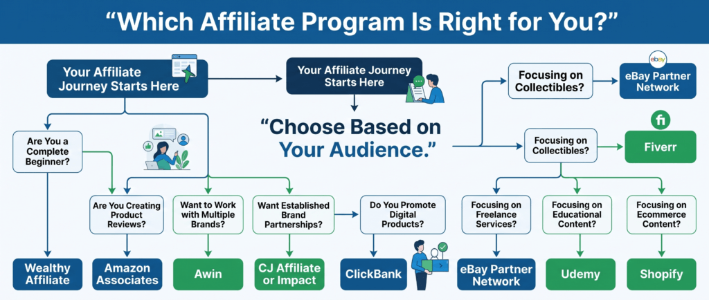 which affiliate program is best for beginners decision guide