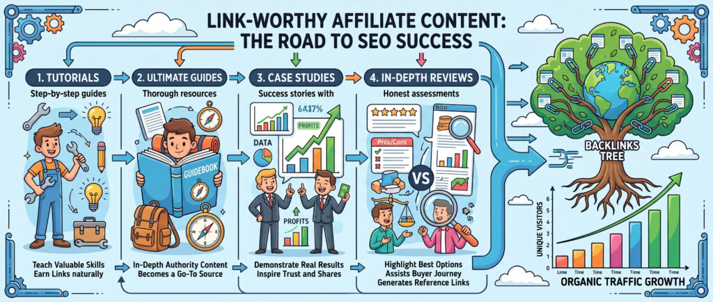 link worthy affiliate content for backlink growth