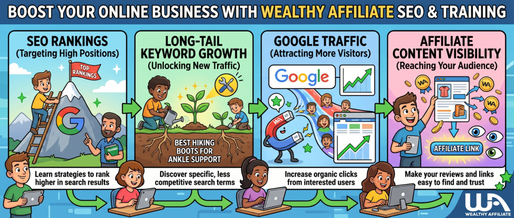 affiliate SEO traffic growth for beginners