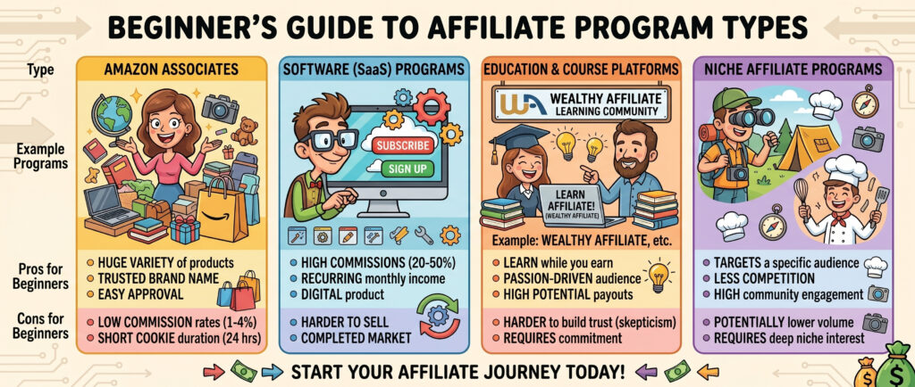 best affiliate programs for beginners