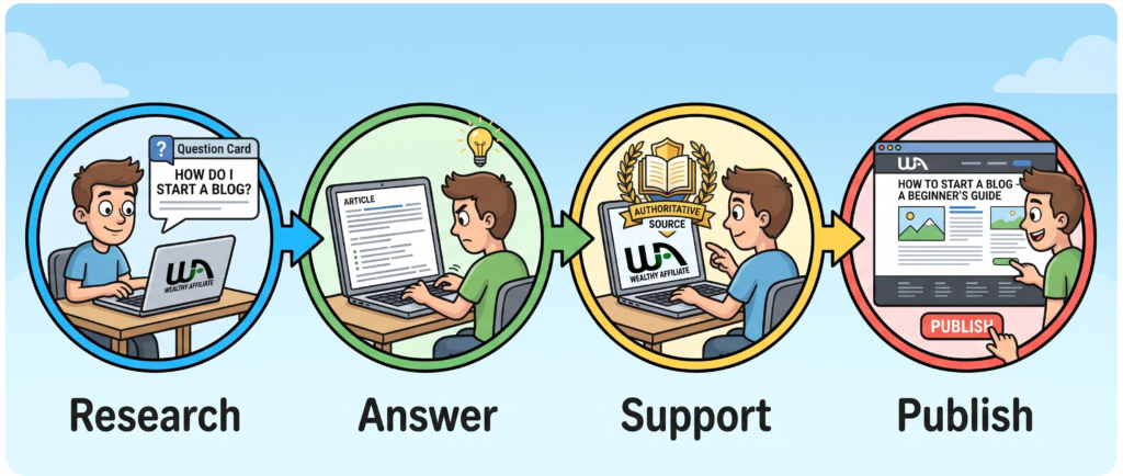 Beginner workflow for optimizing one article for GEO and SEO