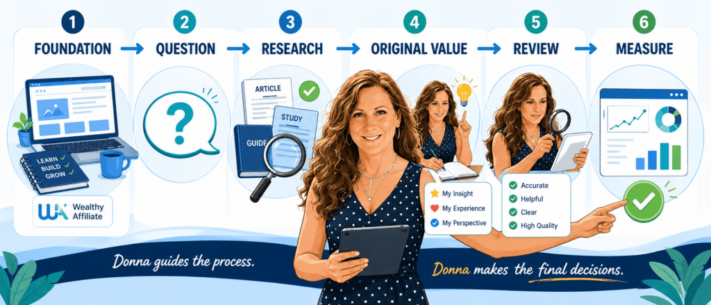Six-step action plan for making beginner website content discoverable in AI search